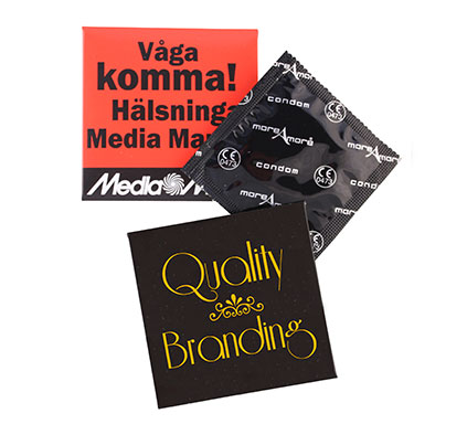 Kondomer i egen emballasje