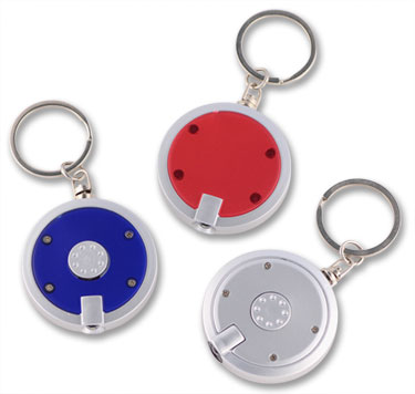 Rund LED-lommelykt
