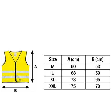 Refleksvest Zip