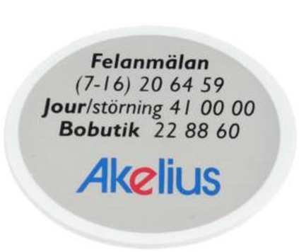 Hard kjøleskapsmagnet