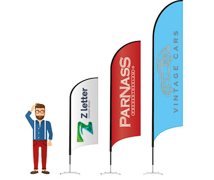 Strandflagg Standard
