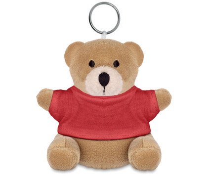 Nøkkelring med bamse