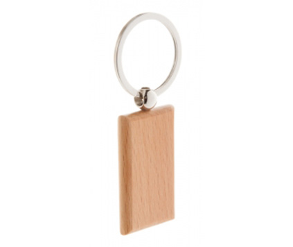 Nøkkelring Woody Rectangle