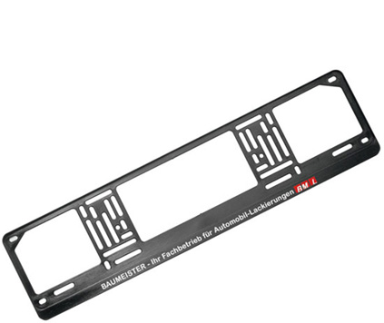 Nummerskiltholder Standard
