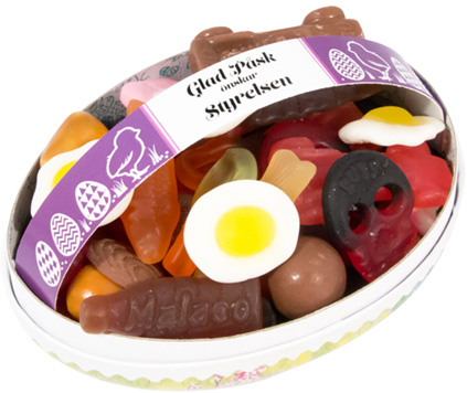 Påskeegg Innpakket godteri