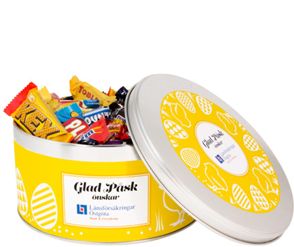 Blikkboks Innpakket godteri