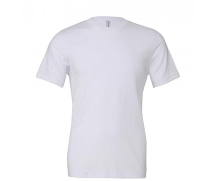Unisex T-skjorte med rund hals
