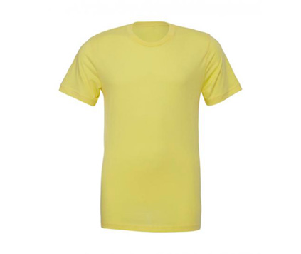 Unisex T-skjorte med rund hals