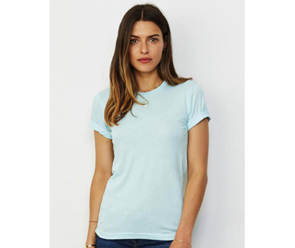 Unisex T-skjorte med rund hals