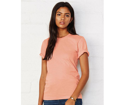 Unisex T-skjorte med rund hals