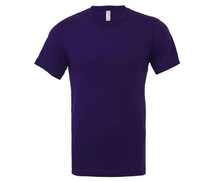 Unisex T-skjorte med rund hals