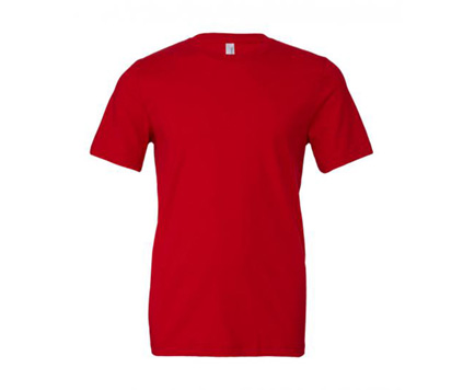 Unisex T-skjorte med rund hals