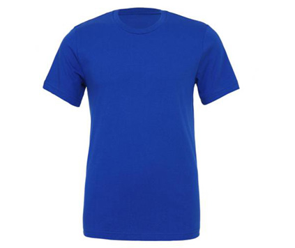 Unisex T-skjorte med rund hals