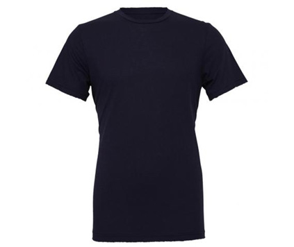 Unisex T-skjorte med rund hals