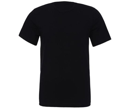 Unisex T-skjorte med rund hals