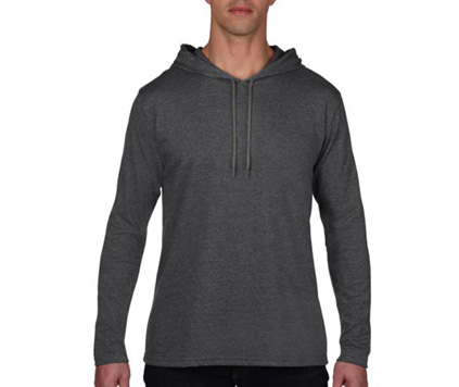 Anvil Sleeve Hooded Tee