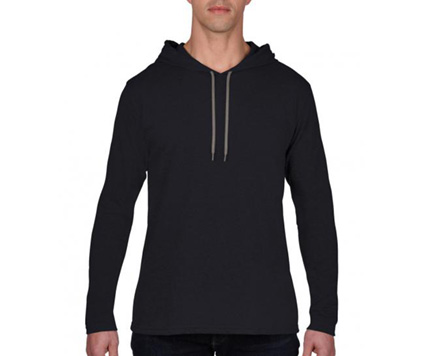 Anvil Sleeve Hooded Tee
