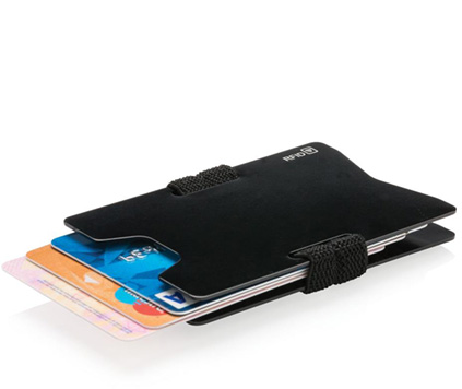 RFID-kortholder i aluminium