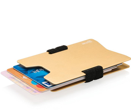 RFID-kortholder i aluminium