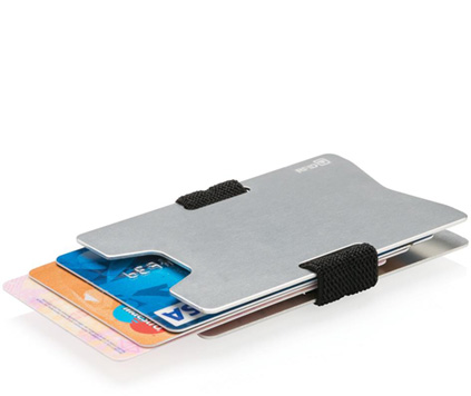 RFID-kortholder i aluminium