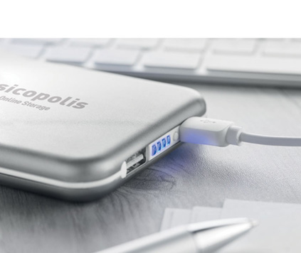 Powerbank Solar Flat