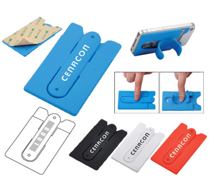 Silikonlomme Mobiltelefonholder