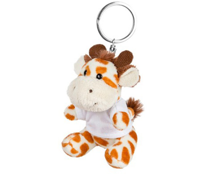Nøkkelring med giraff