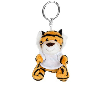 Nøkkelring med tiger
