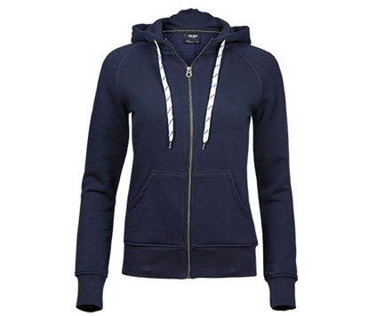 Ladies Fashion Full Zip Hood