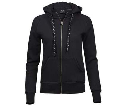 Ladies Fashion Full Zip Hood