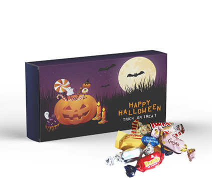Halloweengodteri postkasseeske
