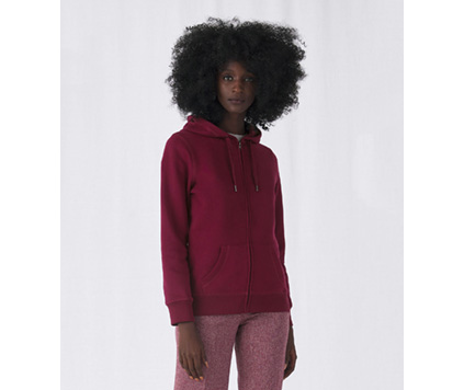 B&C King Zipped Hood