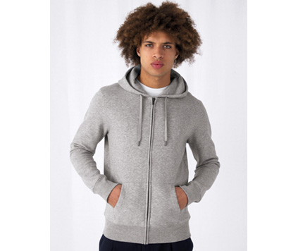 B&C King Zipped Hood