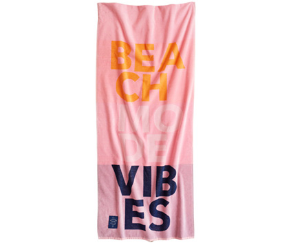 Beach Mode Vibes badehåndkle