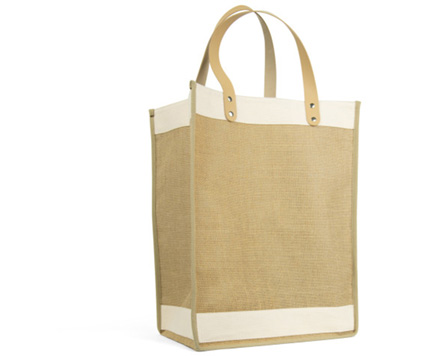 Strandveske i jute