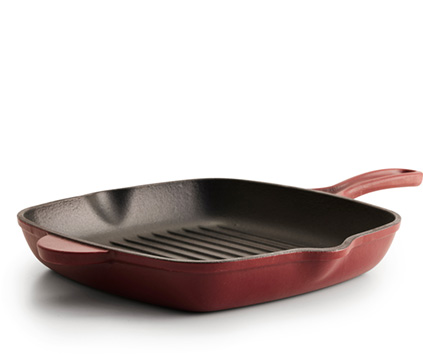 Grillpanne i matt utførelse