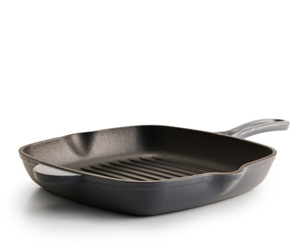 Grillpanne i matt utførelse