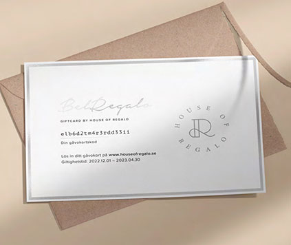 Gavekort Leg Regalo