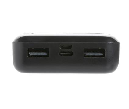 10 000 mAh powerbank i resirkulert plast