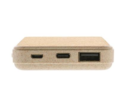 Kork & hvete 5000 mAh lommepowerbank