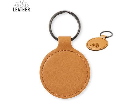 Nøkkelring Recycled Leather