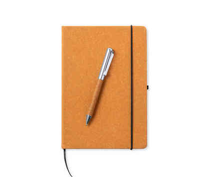 Skrivesett Recycled Leather