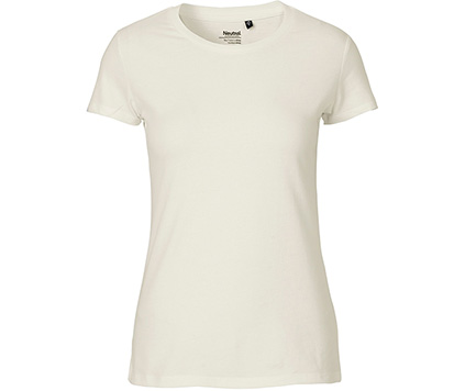 Neutral Ladies Fit T-skjorte
