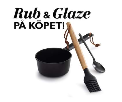 Markus Aujalays marinadesett 3 deler + RUB & GLAZE