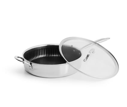 Traktørpanne nonstick med lokk fra Jernverket