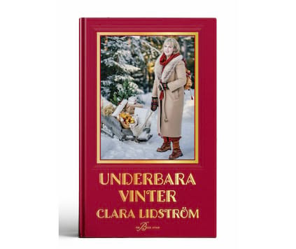 Ullpledd med Underbara Claras vinterbok