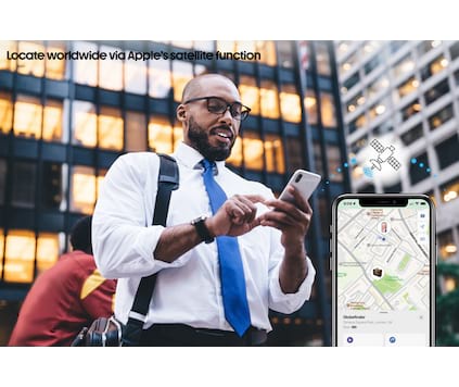Globetrack RCS-bagasjelapp, sporbar i alle land