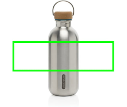 Black+Blum Vannflaske i stål 600 ml