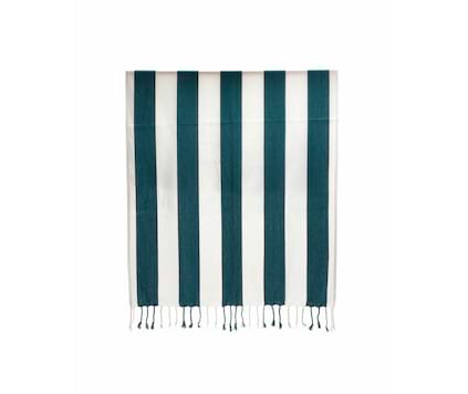 Hamamhåndkle i resirkulert materiale - blå stripe inkludert totebag