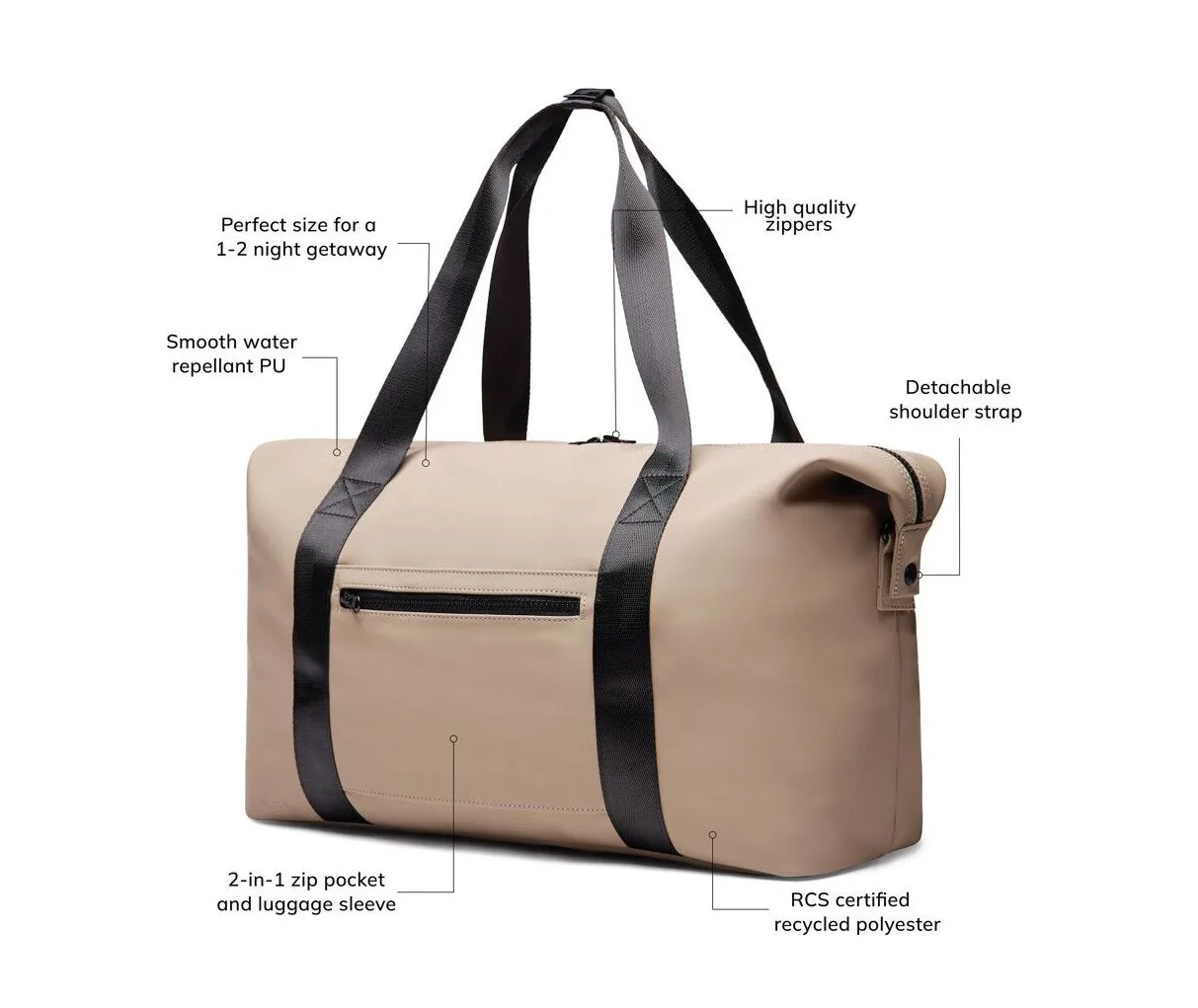 VINGA Baltimore RCS 24h weekendbag